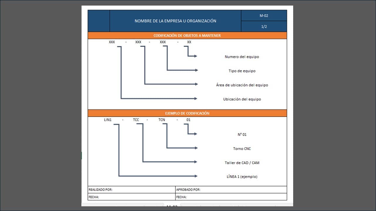 Sistema de Información (Formatos para Plan de Mantenimiento adaptables) - Imagen 3